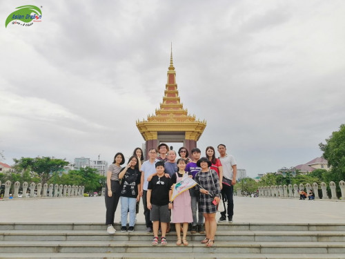 Hình ảnh đoàn tour Campuchia với hành trình THIÊN ĐƯỜNG BIỂN ĐẢO CAO NGUYÊN (01-04/08/2019)